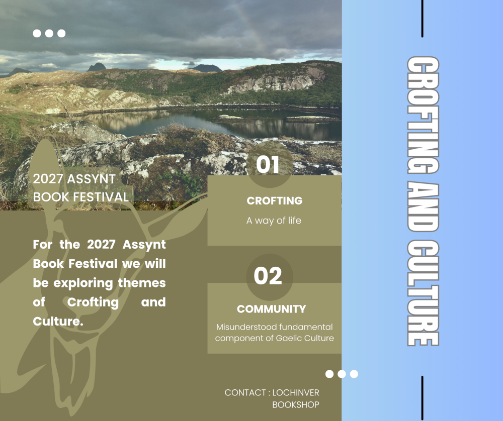 Assynt Book Festival 2027: Crofting and Culture